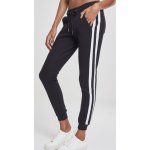 Urban Classics Ladies College Contrast Sweatpants black/white/black – Zboží Dáma