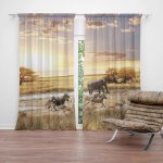 Sablio Závěs Safari: 2ks 140x250cm – Hledejceny.cz