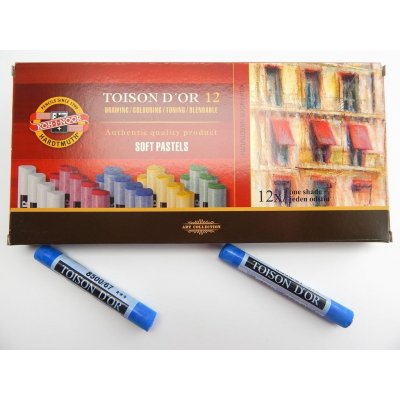 Prašná křída Koh-i-noor 8500/67 modř azurová – Hledejceny.cz