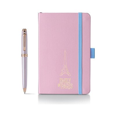 Sheaffer G2981051 Prelude Mini Emily in Paris CT sada kuličkové pero + linkovaný zápisník A6 – Zboží Živě