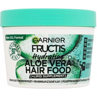 Maska na vlasy Garnier Fructis Hair Food Aloe Vera Hydrating Mask, 400 ml