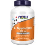 NOW Foods NOW L-Tryptophan 500 mg 120 rostlinných kapslí – Hledejceny.cz