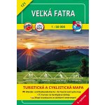 Veľká Fatra 1:50 000 121 Turistická mapa – Hledejceny.cz