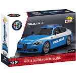 Cobi 24606 Alfa Romeo Giulia Quadrifoglio Polizia, 1:35 – Hledejceny.cz