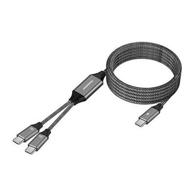 PremiumCord ku31pow02 USB-C Inteligentní rychlo nabíjecí s chytrým rozdělením výkonů 1m – Zboží Živě