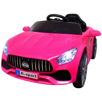 R-SPORT B3 Elektrické autíčko 2x30W + odpružení + LED efekty růžová – Zboží Mobilmania