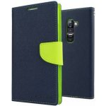 Pouzdro Mercury Fancy Diary Huawei P10 Navy/Lime – Hledejceny.cz