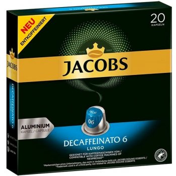 Jacobs Decaffeinato intenzita 6 pro Nespresso 20 ks