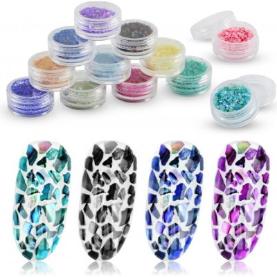 Bellongle BL-9081 kamínky glitry barevné 12 ks – Zboží Mobilmania