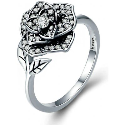 P&J Jewellery Stříbrný prsten Růže SRUNI27