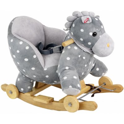 Lean Toys Houpací kůň Little Dots 46 cm – Zbozi.Blesk.cz