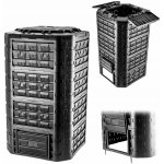 Kadax 1 komorový 1250 l černý – Sleviste.cz