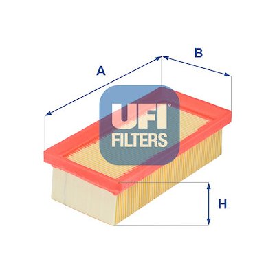 Vzduchový filtr UFI 30.894.00 – Hledejceny.cz