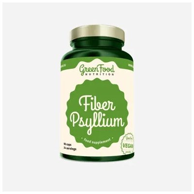 GreenFood Nutrition Fiber Psyllium 96 kapslí – Hledejceny.cz