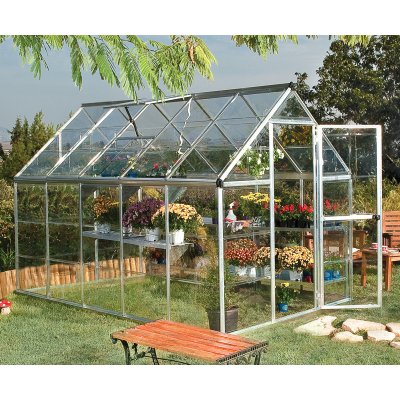 Palram Canopia Harmony Silver 1,85 x 3,1 x 2,08 m PAL6x10 0,7 mm 701627 – Zboží Mobilmania