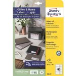 Avery Zweckform Samolepící etikety 650 ks bílá 38 x 21,2 mm 3666-10 – Sleviste.cz