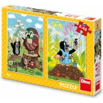 Dino Krtek na Mýtině 2 x 48 dílků – Hledejceny.cz