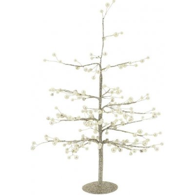 Chic Antique Vánoční dekorační stromek s perličkami Glaze Forest - 42 cm - Chic Antique – Hledejceny.cz