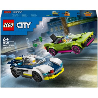 LEGO® City 60415 Honička policejního auta a sporťáku – Zboží Mobilmania
