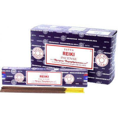 Satya indické Vonné tyčinky Nag Champa Reiki Power 15 g – Hledejceny.cz