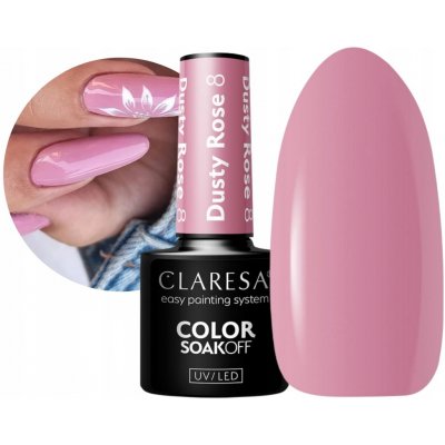 Claresa Hybridní gel na nehty Dusty Rose 8 5 g – Zboží Dáma