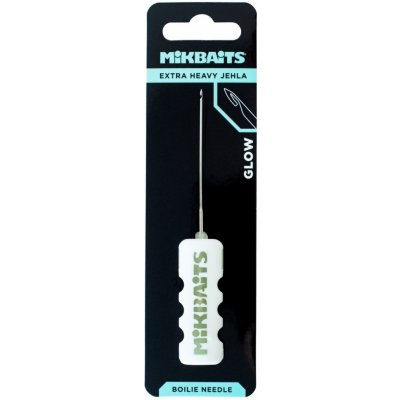 Mikbaits Boilie jehla Extra Glow Heavy bílá svítící – Hledejceny.cz