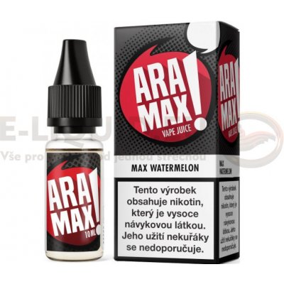 Aramax Max Watermelon 10 ml 18 mg – Hledejceny.cz