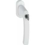 Hoppe Okenní klika Liege uzamykatelná se stlačitelnou cylindr. vložkou F9016 běžná bílá – Hledejceny.cz