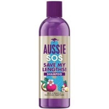 Aussie SOS Save My Lengths! Šampon pro poškozené vlasy 290 ml