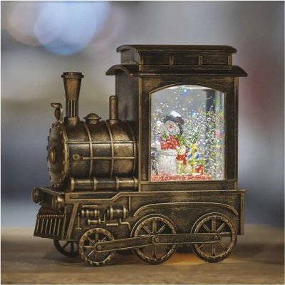 Emos ZY2375 LED vánoční mašinka 17x16cm 3x AA vnitřní tep – Hledejceny.cz