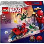 LEGO® Marvel 76275 Honička na motorce: Spider-Man vs. Doc Ock – Zboží Živě