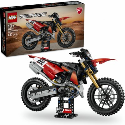 LEGO® TECHNIC 42238 Motorka Ducati Desmo450 MX Factory – Zboží Mobilmania