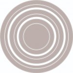 Sizzix vyřezávací kovové šablony Framelits Kruhy 6 ks – Zboží Mobilmania