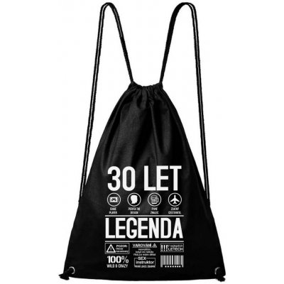 Dobrý Triko Legenda 30 let černá – Hledejceny.cz