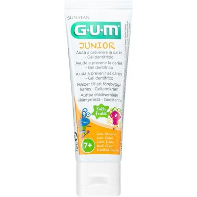 G.U.M Junior 6+ zubní gel pro děti příchuť Strawberry 50 ml – Hledejceny.cz