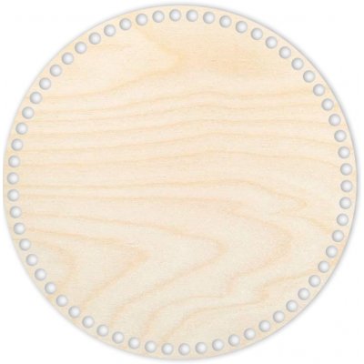 Chráněná dílna Dřevěný svět Dno/víko pro JUMBO příze - kruh 40 cm, přírodní – Sleviste.cz