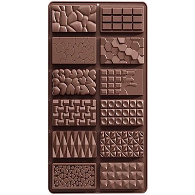 Toro Silikonová forma na čokoládu 17 x 27 cm 268825 – Hledejceny.cz