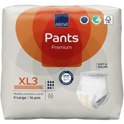 Abena Pants Premium XL3 16 ks – Zboží Mobilmania