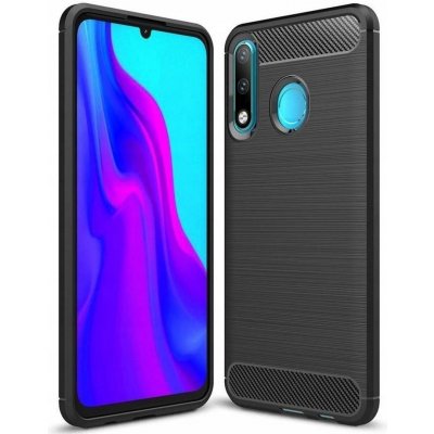 Pouzdro CARBON Huawei P30 Lite černé – Zboží Mobilmania