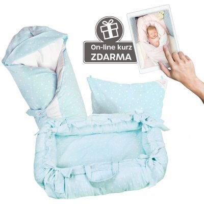 Eva Kiedroňová SET 5v1 Malý Pelíšek Vintage pomněnková – Zboží Dáma