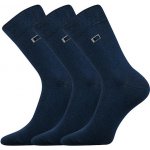 Boma Žolík Ii pánské vzorované ponožky 3 páry tmavě modrá