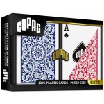 Copag (Belgie) Elite Double Deck Jumbo Index red/blue – Zboží Dáma