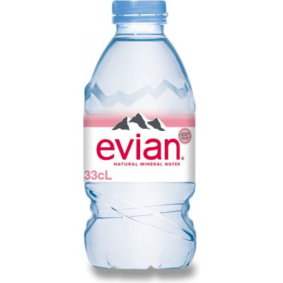 Evian minerální voda neperlivá 330 ml – Zboží Dáma