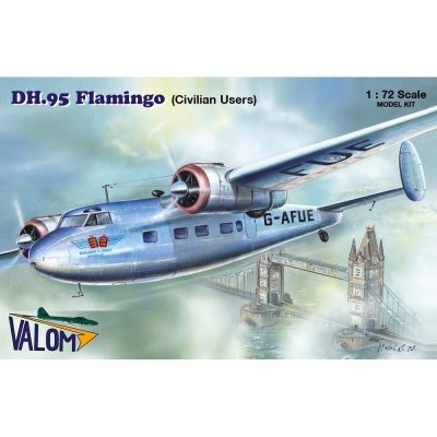 DH.95 Flamingo Civilian UsersValom 72156 1:72