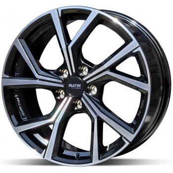 Platin P115 7,5x18 5x112 ET51 black polished