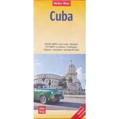 mapa Cuba Kuba 1:775 t voděodolná