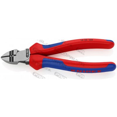 KNIPEX 14 22 160 Boční odizolovací kleště, vícesložkové návleky, fosfátováno na černo – Zbozi.Blesk.cz