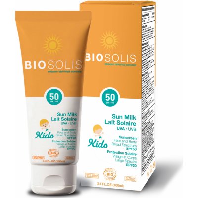 Biosolis Kids Dětské mléko SPF50+ 100 ml – Zboží Dáma