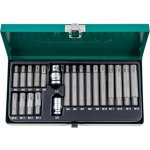 Sada bitů RIBE M5 M13 délky 40 a 75 mm s adaptéry 21 ks Jonnesway S29H4121S – Hledejceny.cz