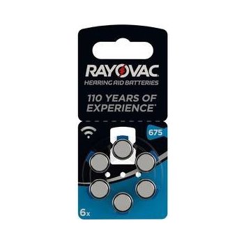 Varta Rayovac 675 6ks 4600945416